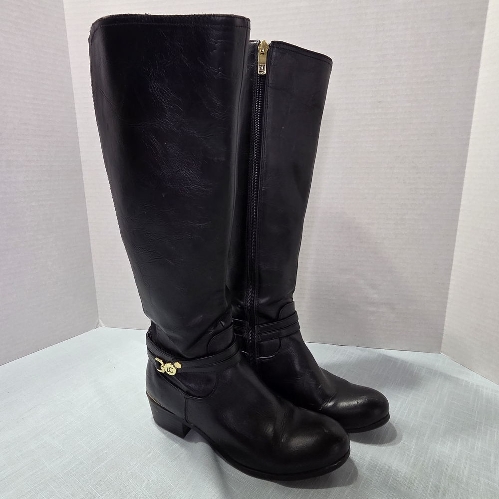 Liz Claiborne Townsend Black Riding Boots